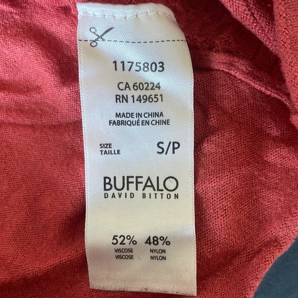 Knit Buffalo David Bitton Sweater Size Small - Picture 5 of 5